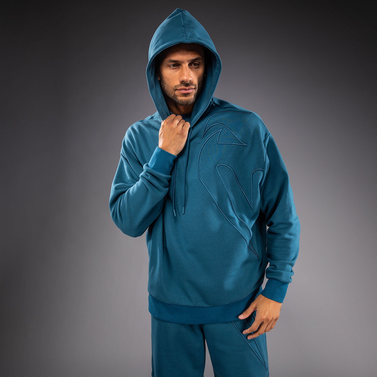venum-giant-3d-kapuzenpullover-ozeangr-n-herren-oversized image 4