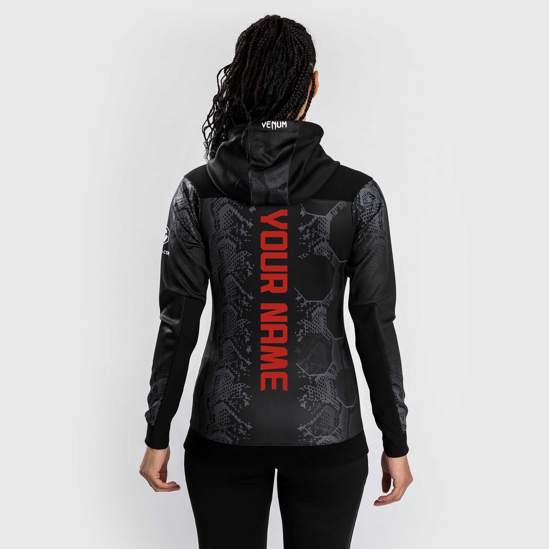 venum-ufc-adrenaline-authentic-fight-night-frauen-walkout-hoodie-schwarz image 1