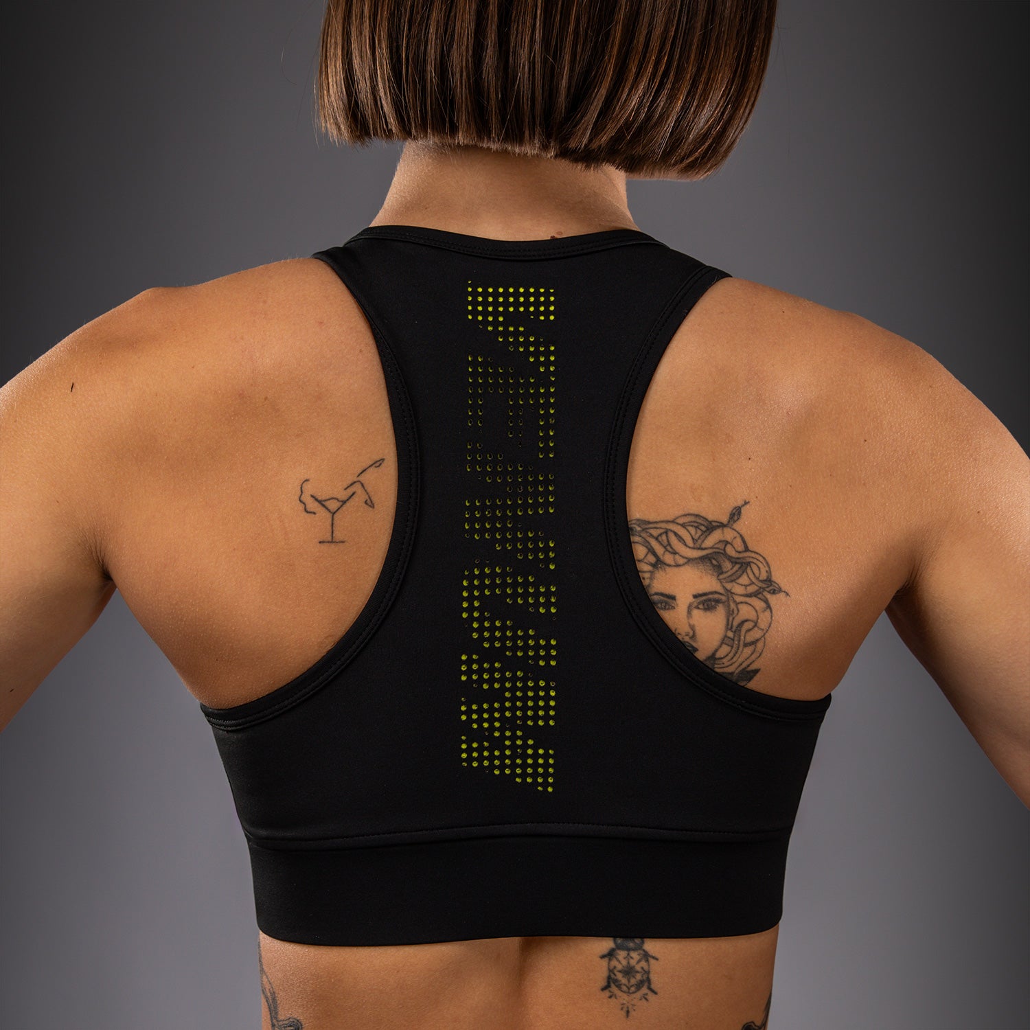venum-lazer-sport-bh-f-r-damen-schwarz-gelb image 5