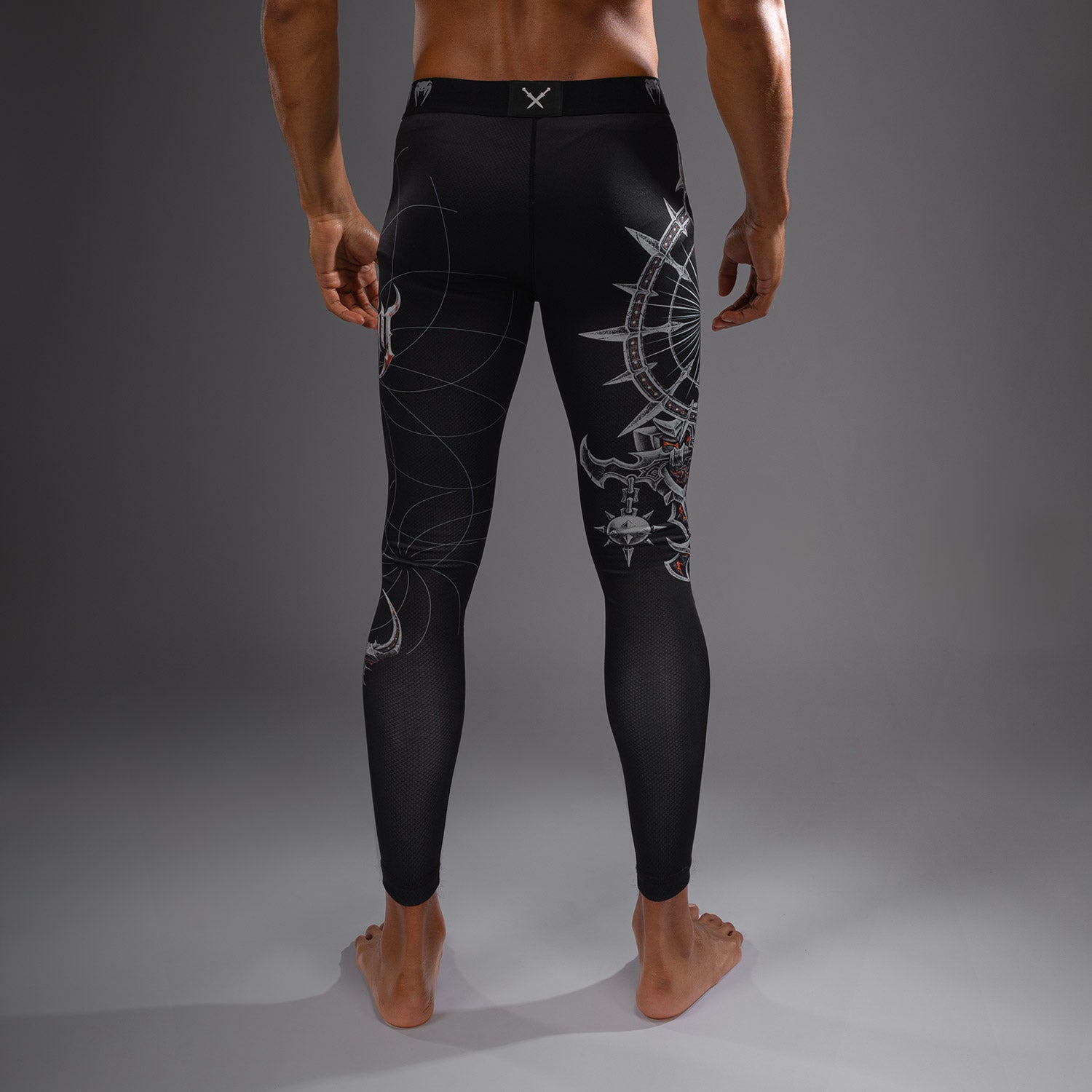venum-gladiator-5-0-spats-herren-schwarz-silber image 4