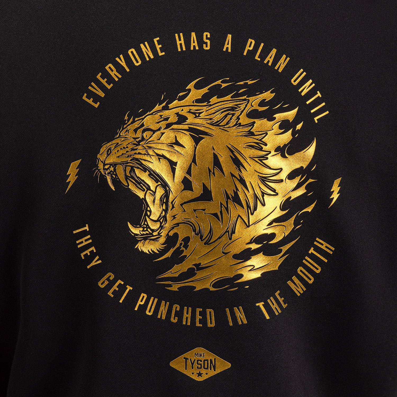 venum-x-mike-tyson-tiger-hoodie-herren-schwarz-gold image 6