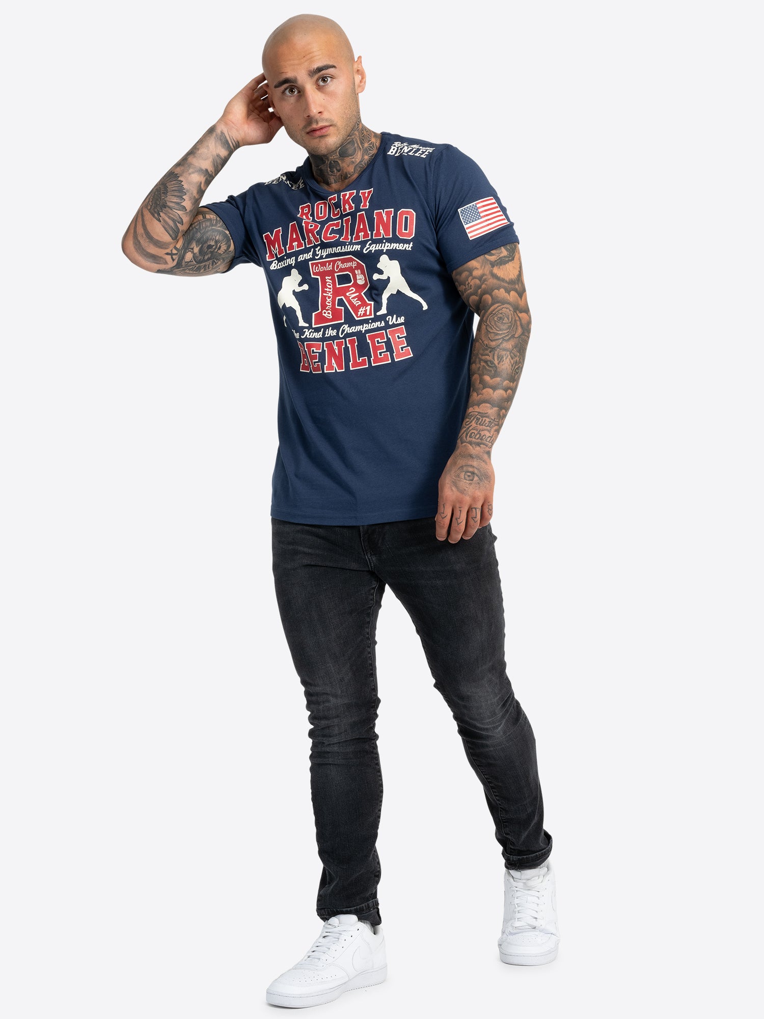 benlee-gymnasium-box-t-shirt-rocky-marciano-herren-aus-baumwolle image 2