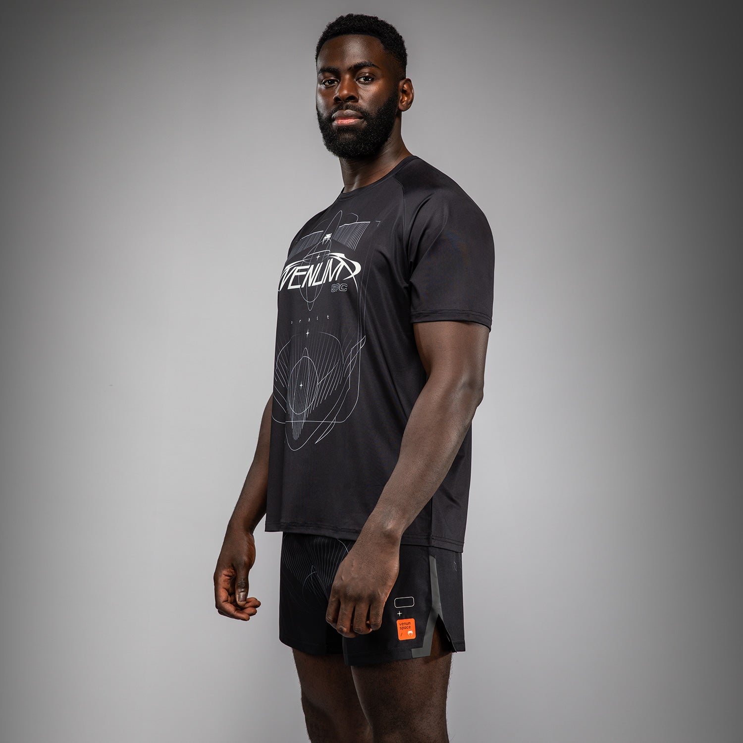 venum-eclipse-dry-tech-t-shirt-schwarz-silber-herren-performance-shirt image 4