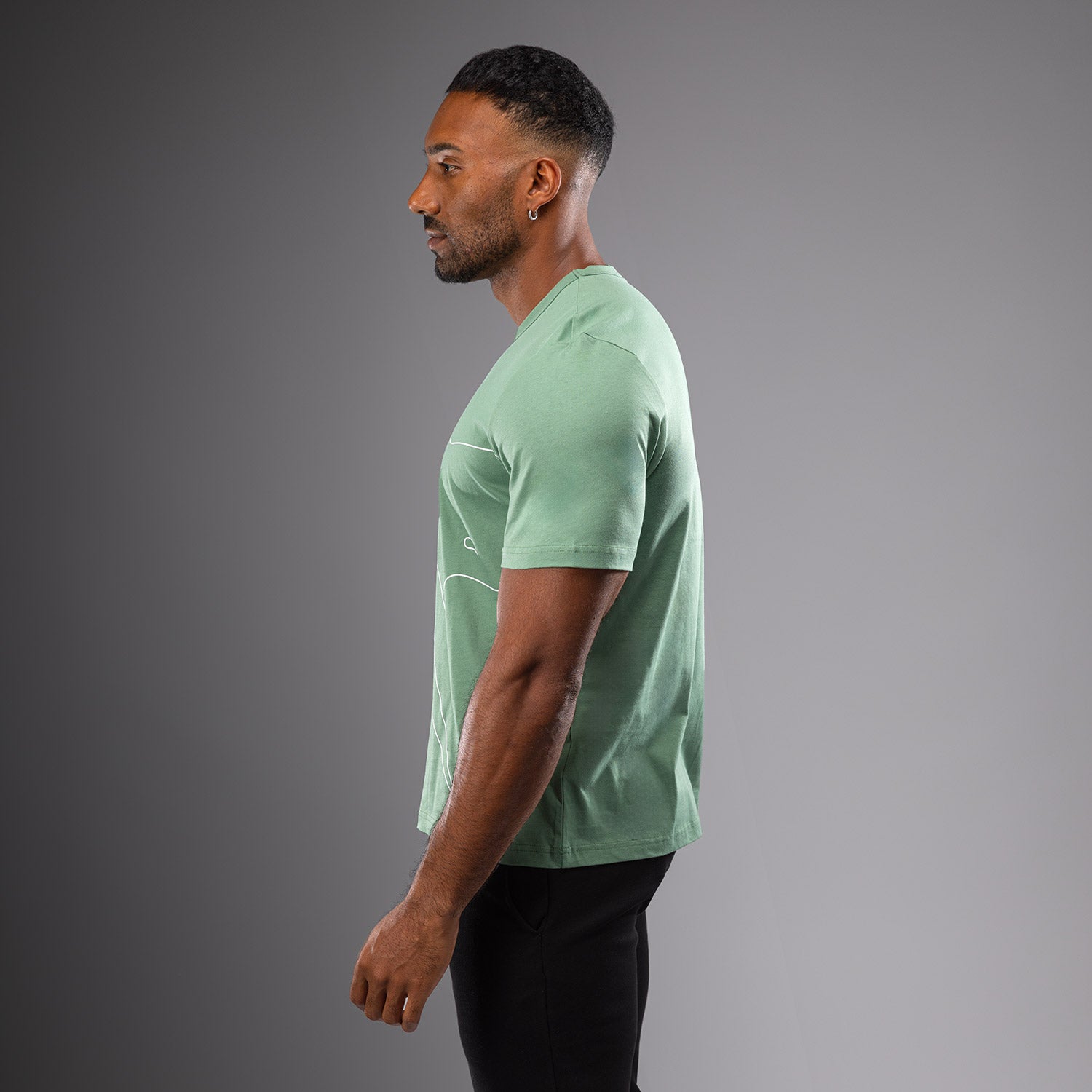 venum-giant-connect-t-shirt-herren-lindgr-n image 2