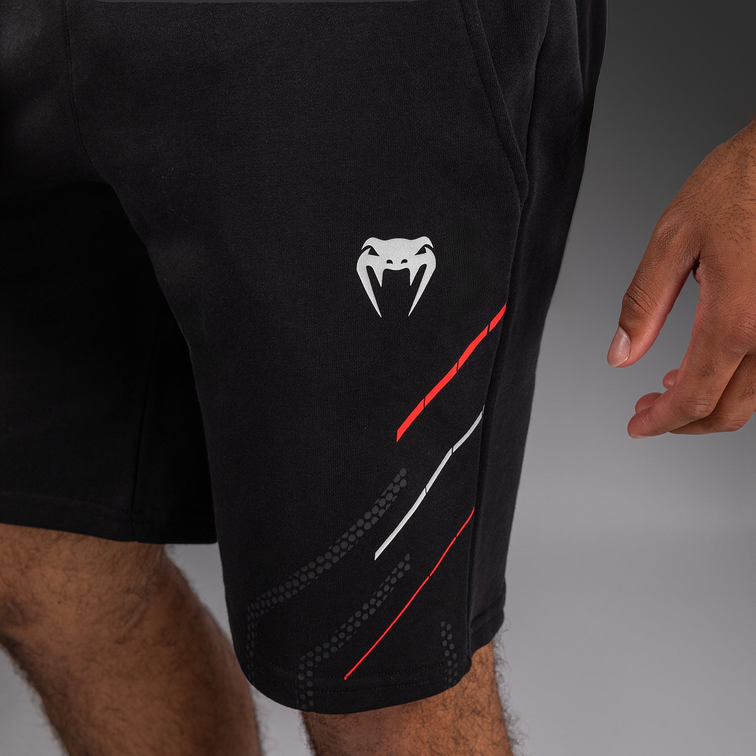 venum-ufc-pi-3-0-baumwollshorts-schwarz image 5