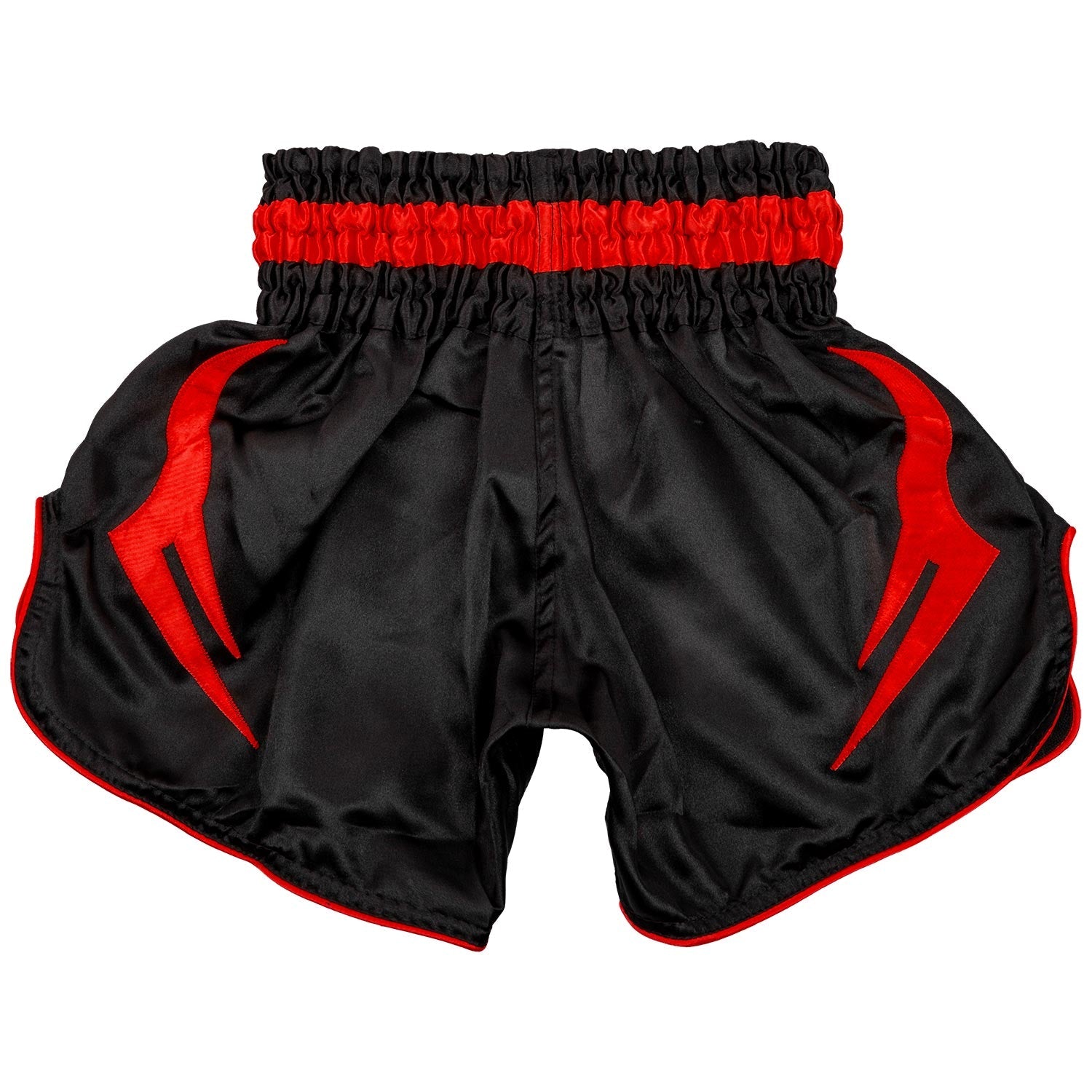 venum-bangkok-inferno-muay-thai-shorts-kinder-schwarz-rot image 2