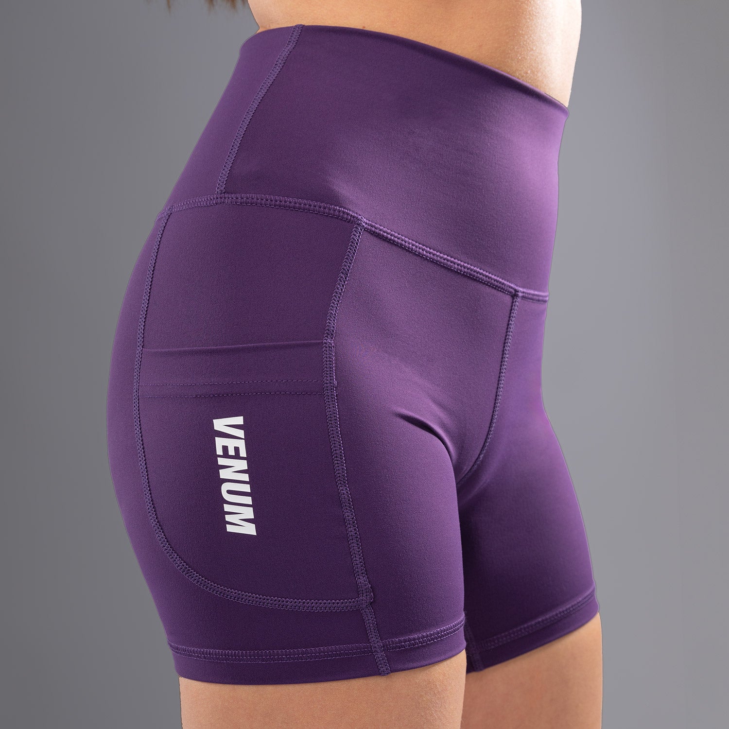 venum-essential-damen-fahrradhosen-dunkelviolett image 8