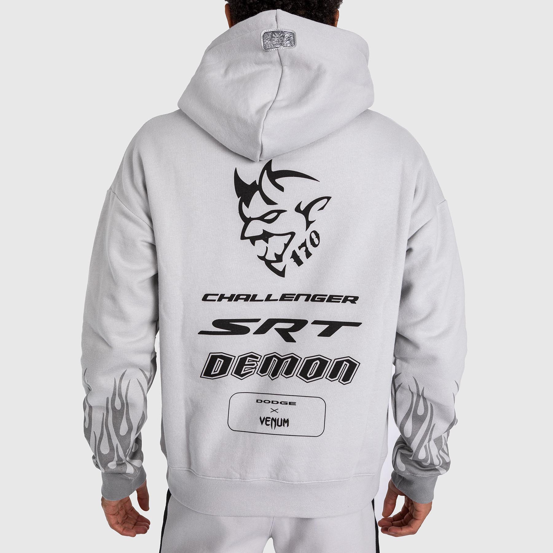 venum-x-dodge-demon-170-pullover-hoodie-grau image 1