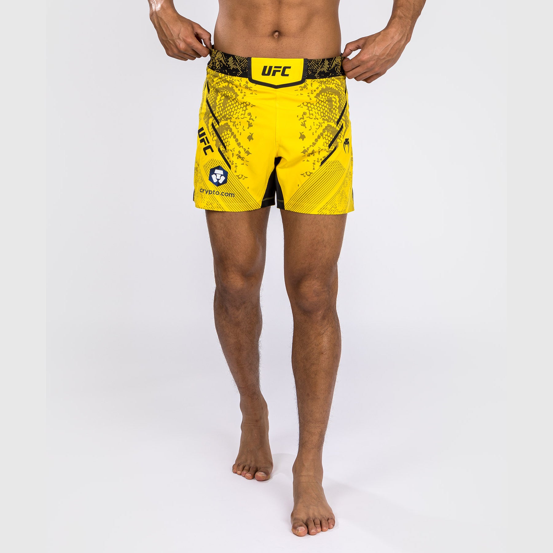 venum-ufc-adrenaline-authentic-fight-night-kampfshort-herren-kurze-passform-gelb image 7