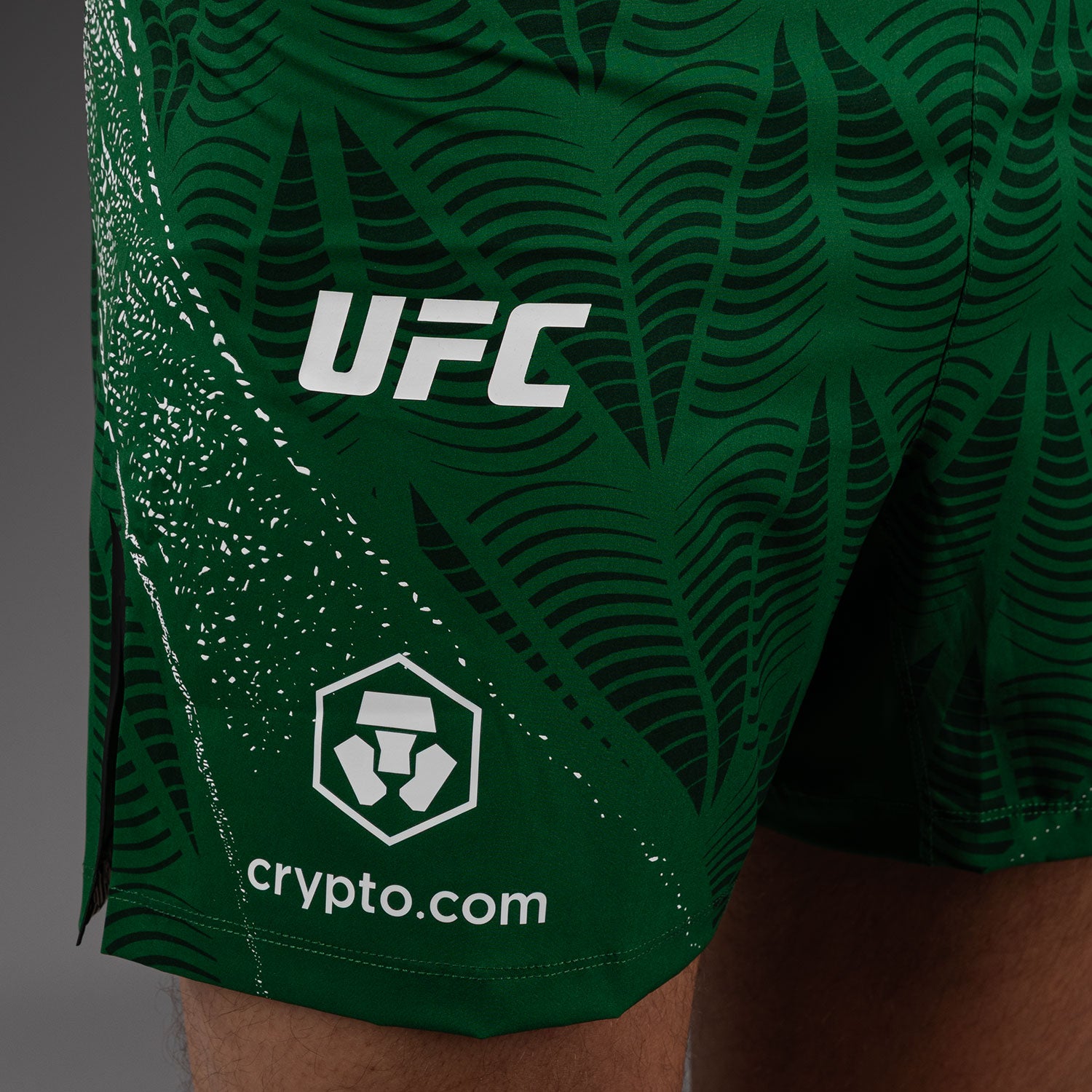 ufc-zenith-by-venum-authentic-fight-night-fight-short-short-fit-herren-gr-n image 4