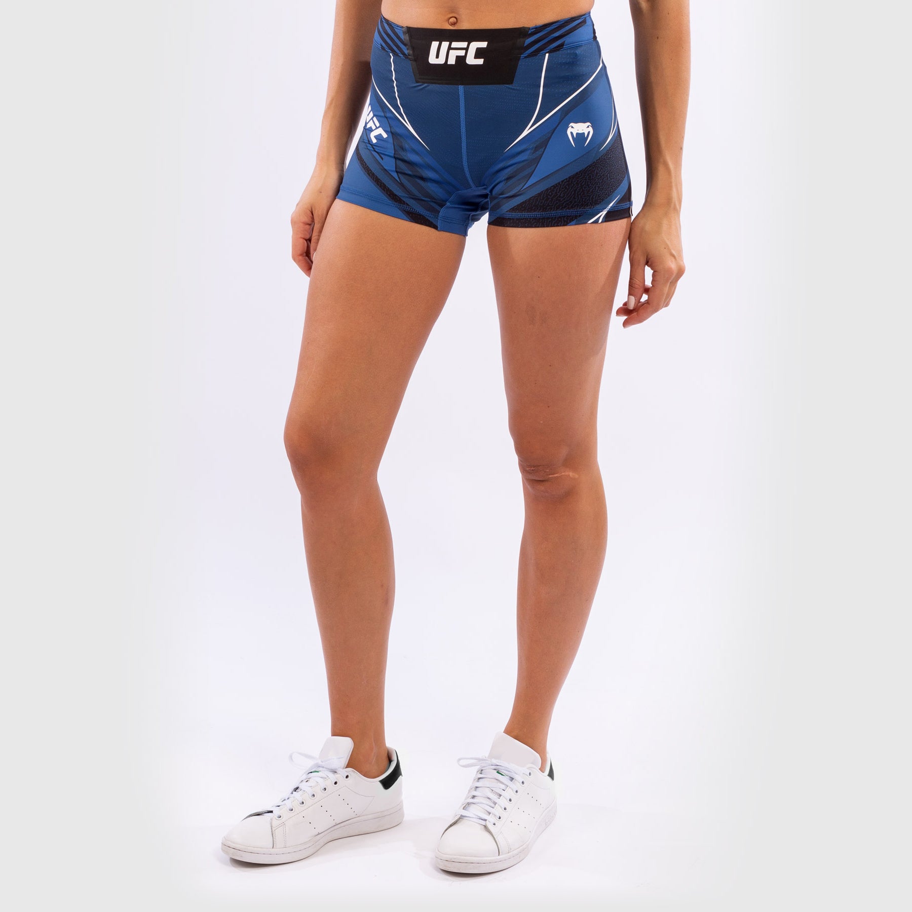 ufc-venum-authentic-fight-night-damen-vale-tudo-shorts-kurze-passform-blau image 2