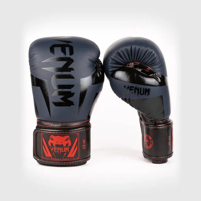 venum-elite-boxhandschuhe-marineblau-schwarz-rot image 1