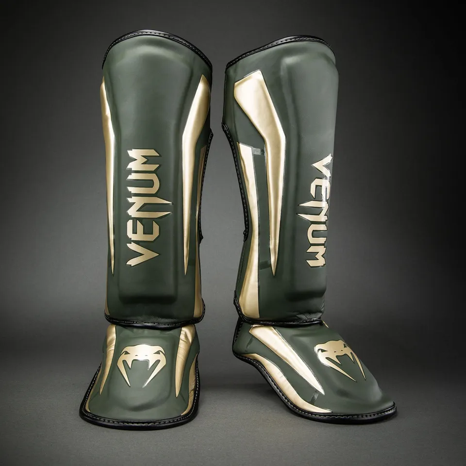 venum-elite-schienbeinschoner-khaki image 1