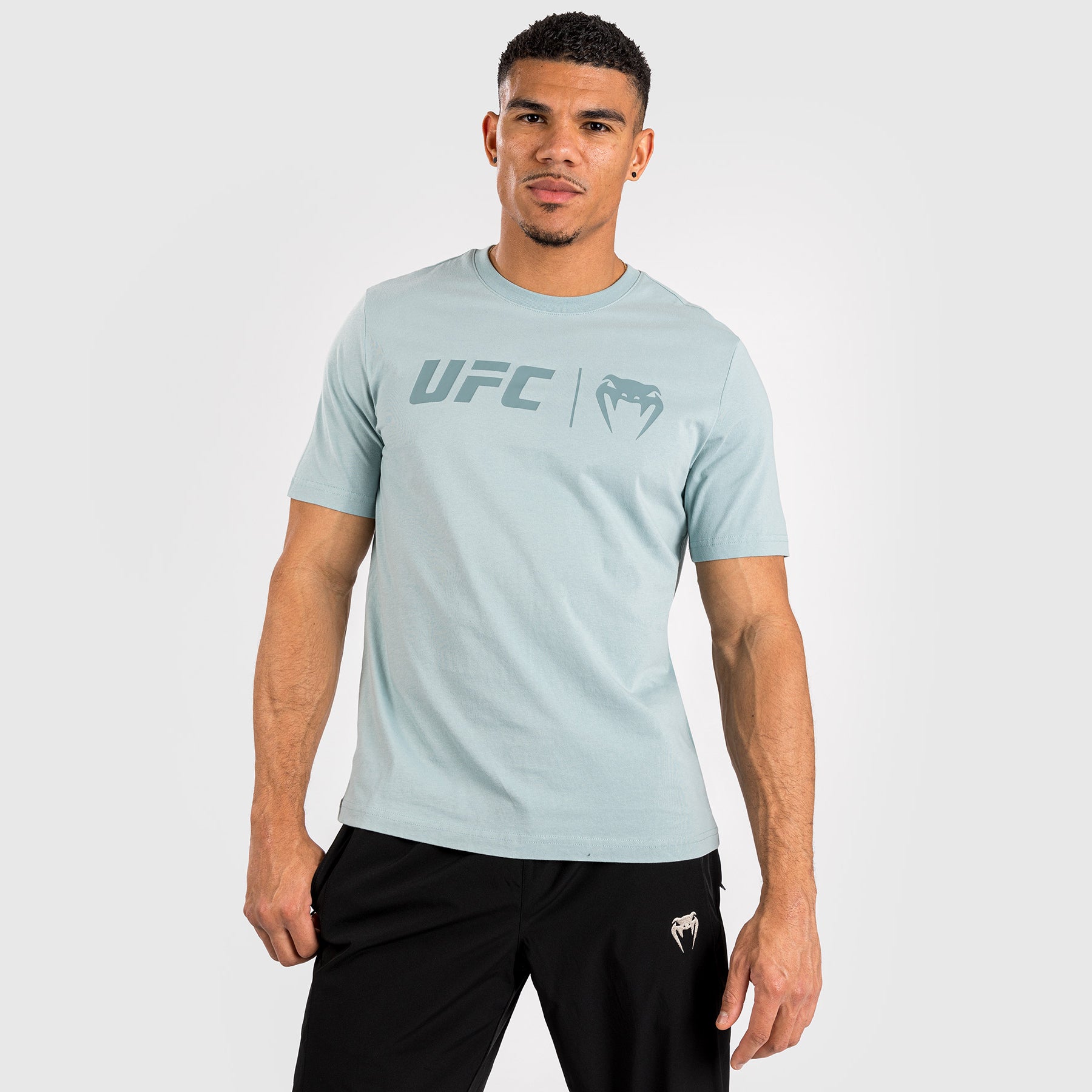 ufc-venum-classic-t-shirt-ozeanblau image 2