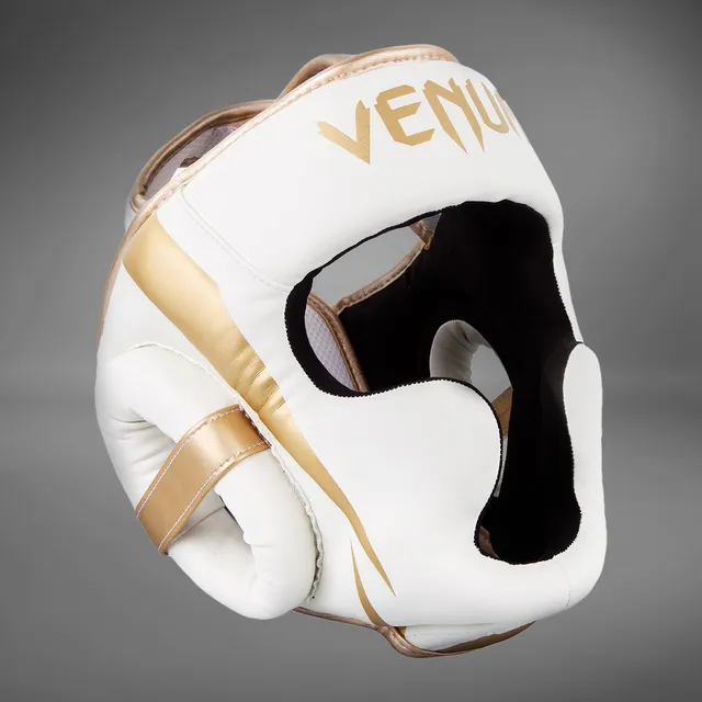 venum-elite-kopfschutz-wei-gold image 1
