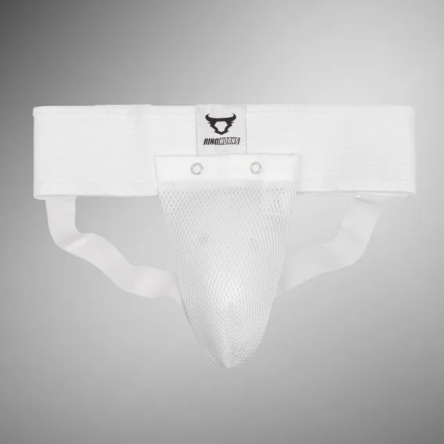 ringhorns-charger-by-venum-tiefschutz-mit-suspensorium-wei image 1