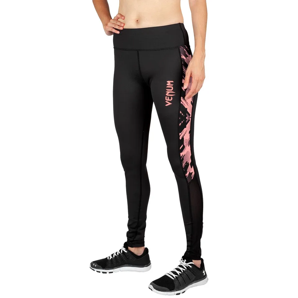 venum-tecmo-leggings-damen-schwarz-rosa image 1