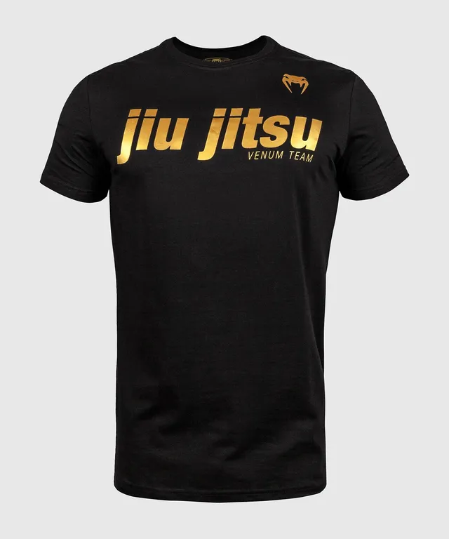 venum-jiu-jitsu-vt-t-shirt-schwarz-gold image 1