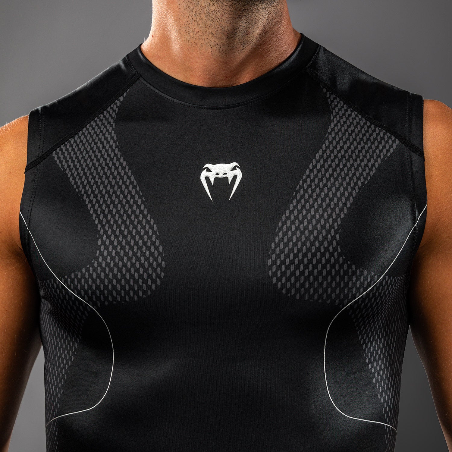 venum-nexus-rmelloses-rashguard-schwarz-silber image 4