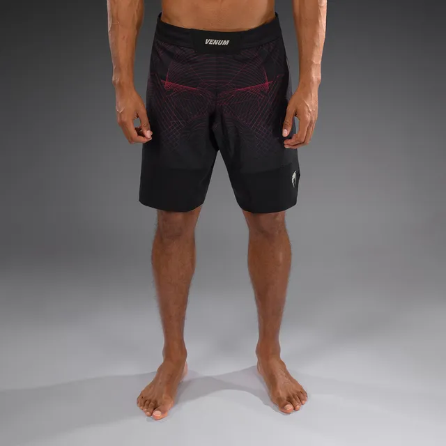 venum-g-fit-air-kampfshorts-herren-tiefschwarz-feuerrot image 1