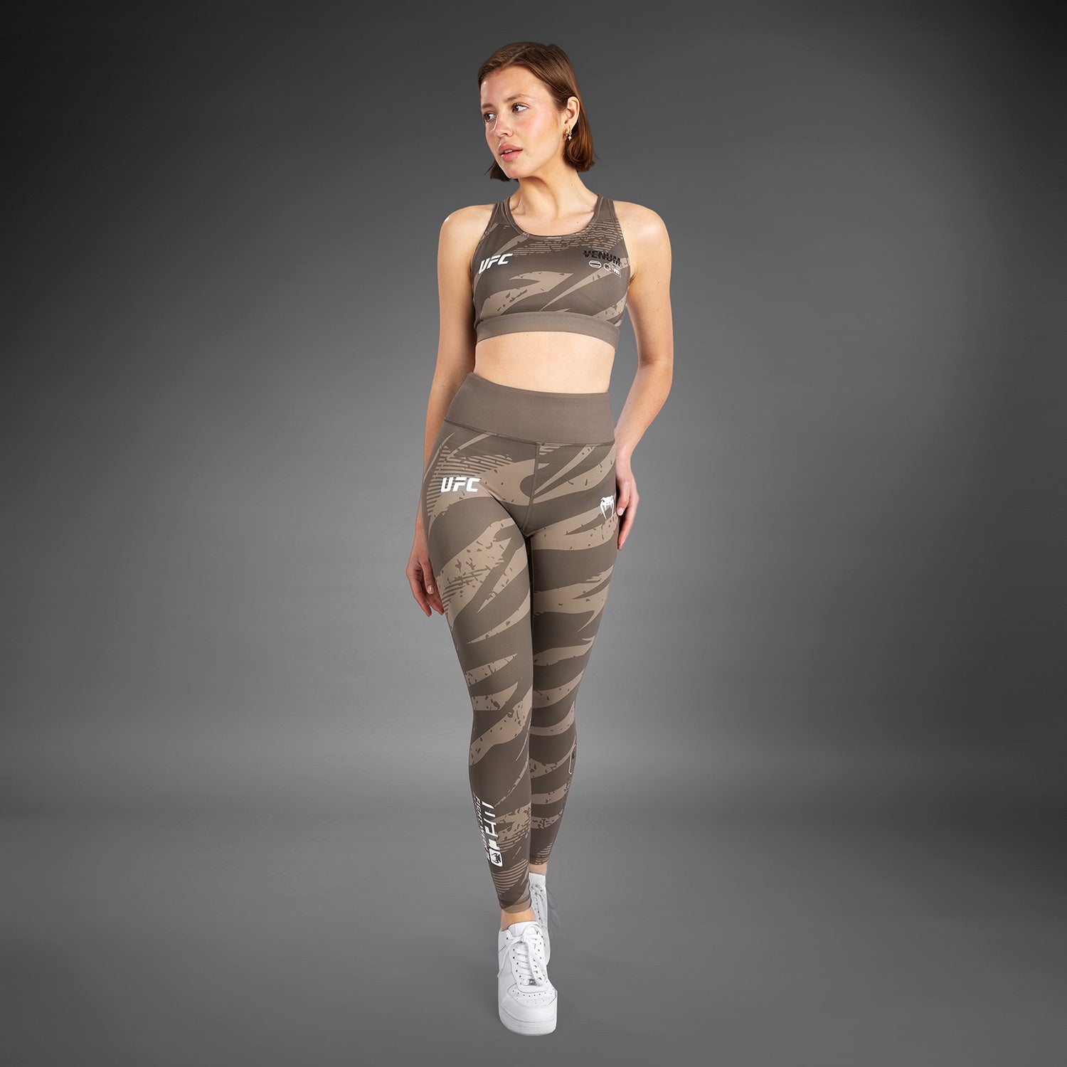 ufc-adrenaline-by-venum-fight-week-damen-performance-tight-desert-camo image 2
