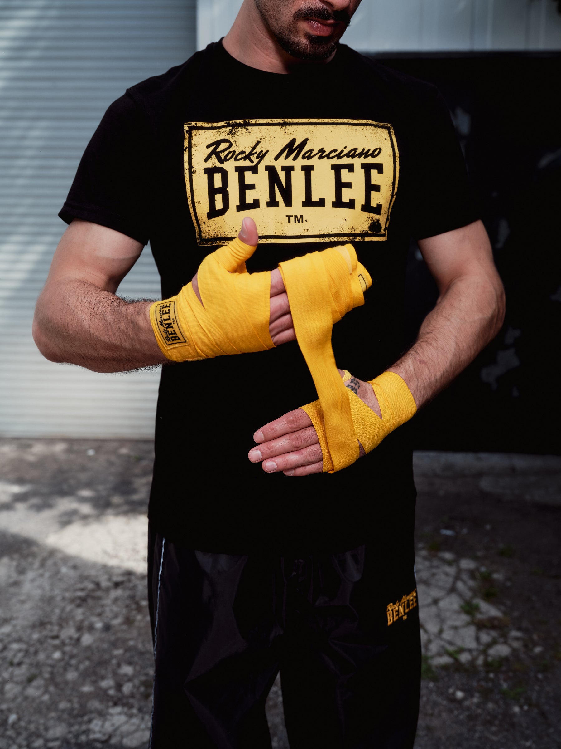 benlee-boxlabel-t-shirt-herren-vintage-logo-print-baumwolle image 2