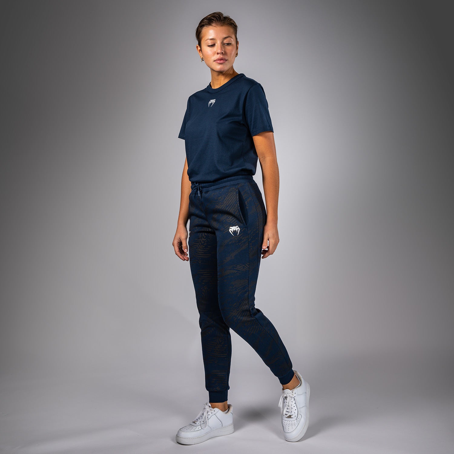 ufc-fusion-by-venum-fight-week-damen-baumwollhose-ozeanisches-blau image 3