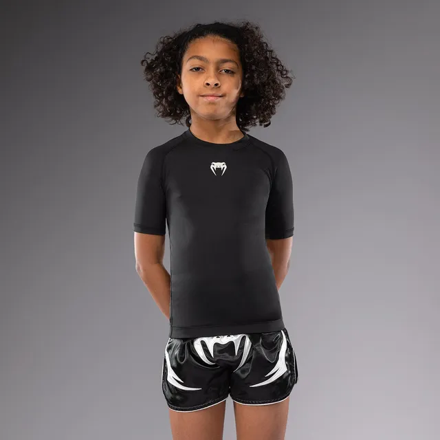 venum-contender-kinder-kurzarm-rashguard-schwarz image 1