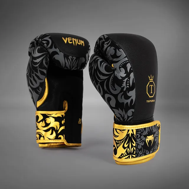 venum-x-topuria-unmatched-edition-boxhandschuhe-schwarz-gold image 1