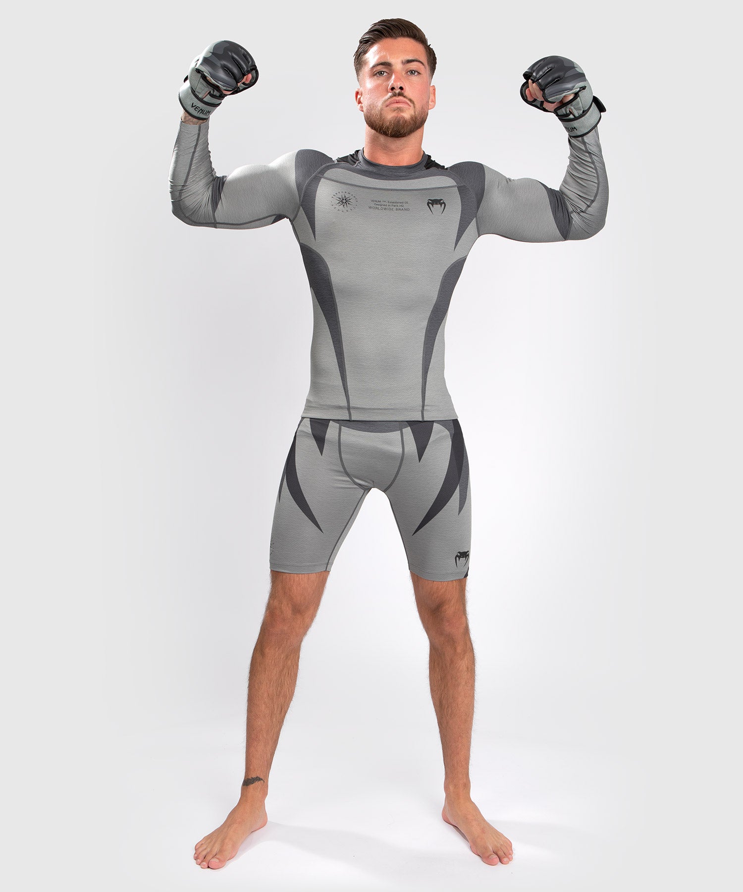 venum-stone-compression-shirt-langarm-mineralgr-n image 4