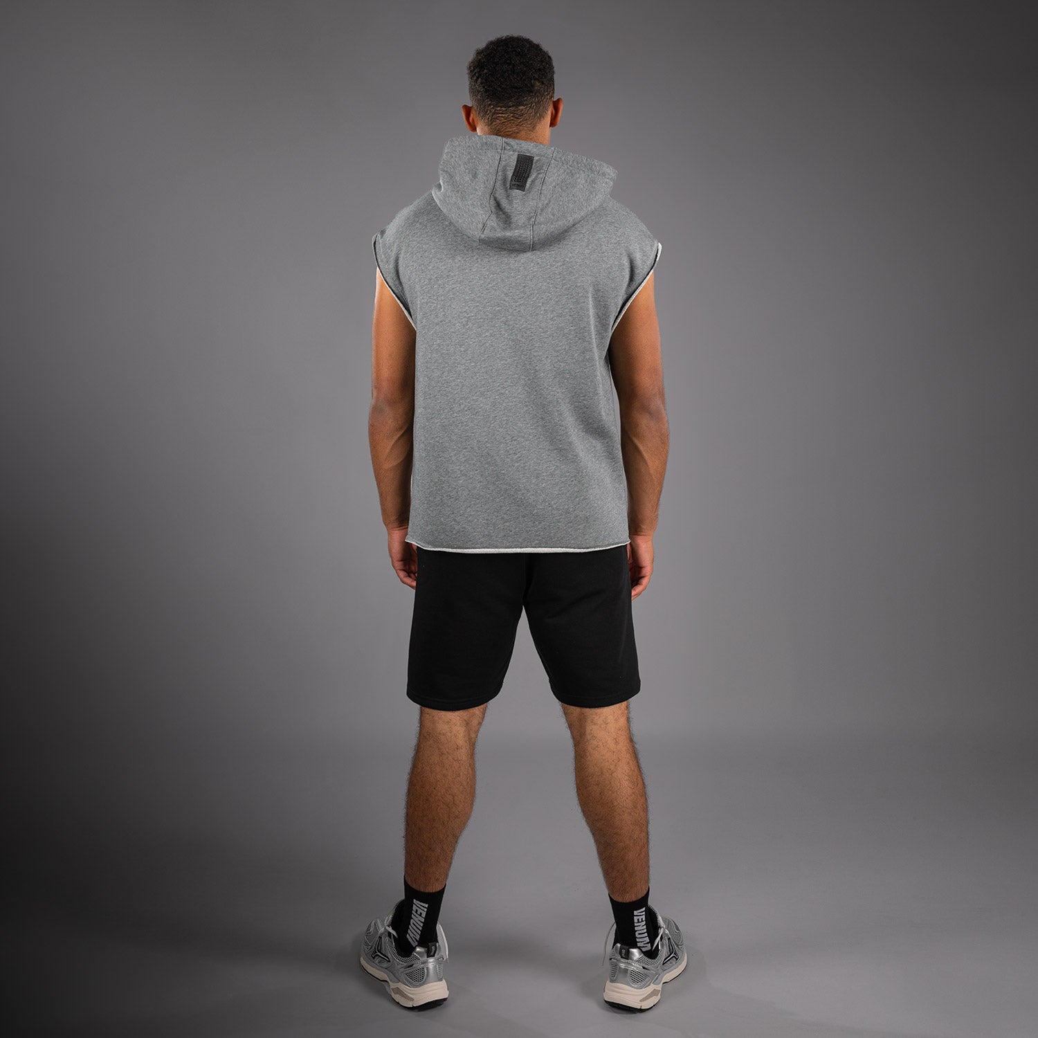 venum-boxing-vt-rmelloser-kapuzenpullover-herren-hellgrau image 3