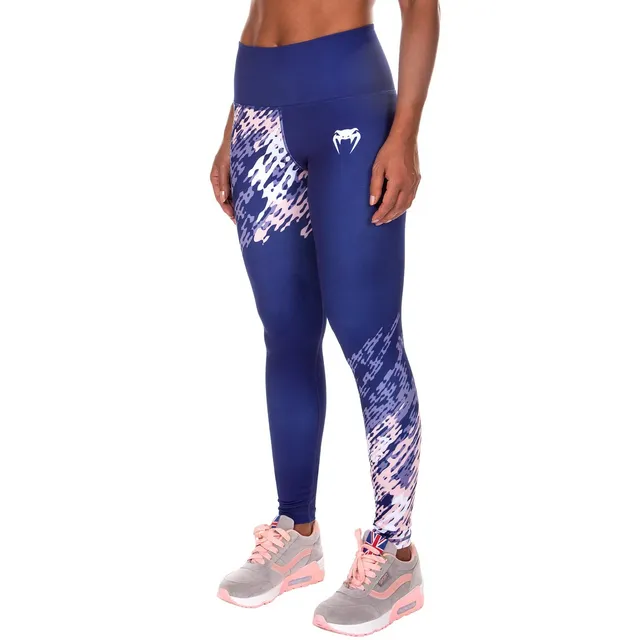 venum-neo-camo-leggings-marineblau-koralle-damen image 1