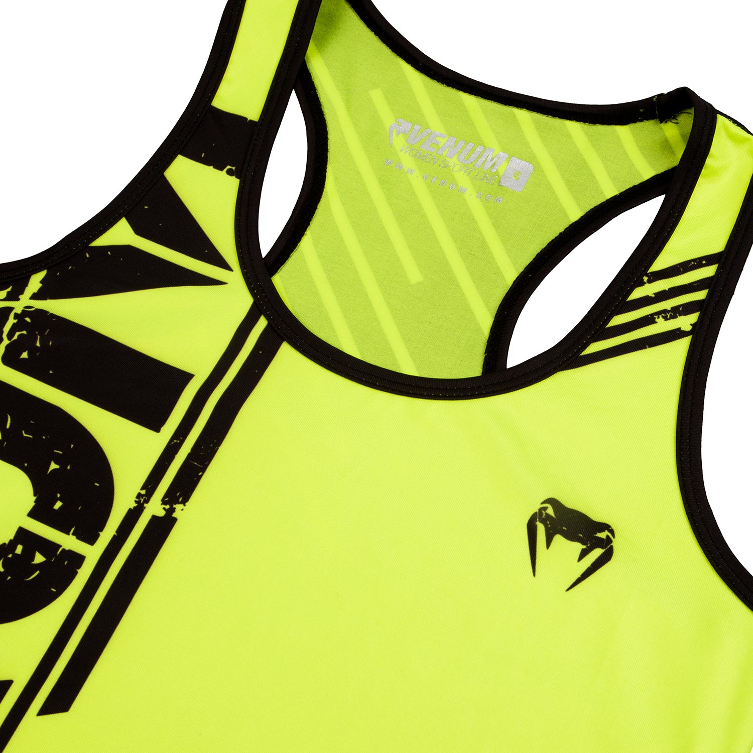 venum-power-tank-top-neongelb-schwarz-damen image 4