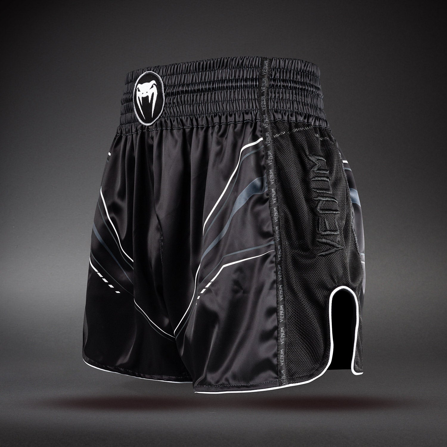 venum-streamline-muay-thai-shorts-schwarz-wei image 2