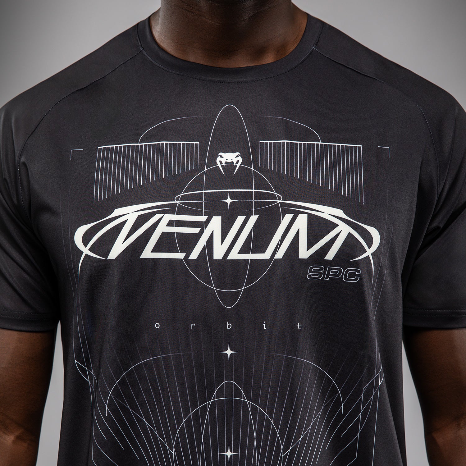 venum-eclipse-dry-tech-t-shirt-schwarz-silber-herren-performance-shirt image 7