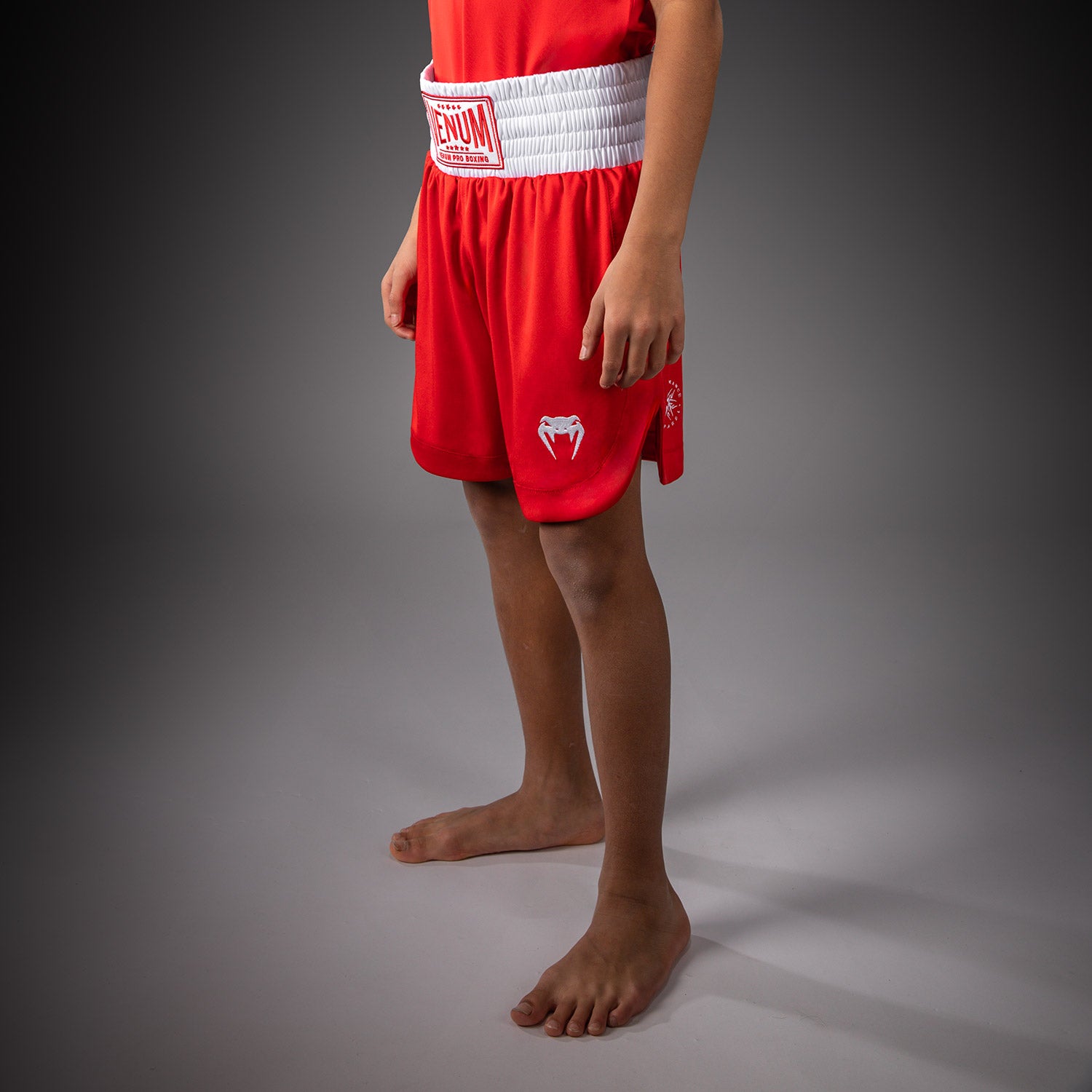venum-classic-boxshorts-kinder-feuerrot image 2