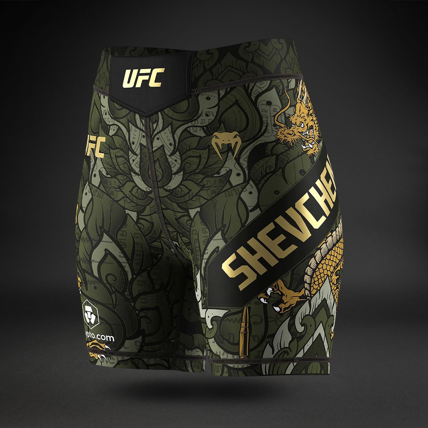 ufc-unrivaled-by-venum-valentina-shevchenko-vale-tudo-short-damen-gr-n image 1