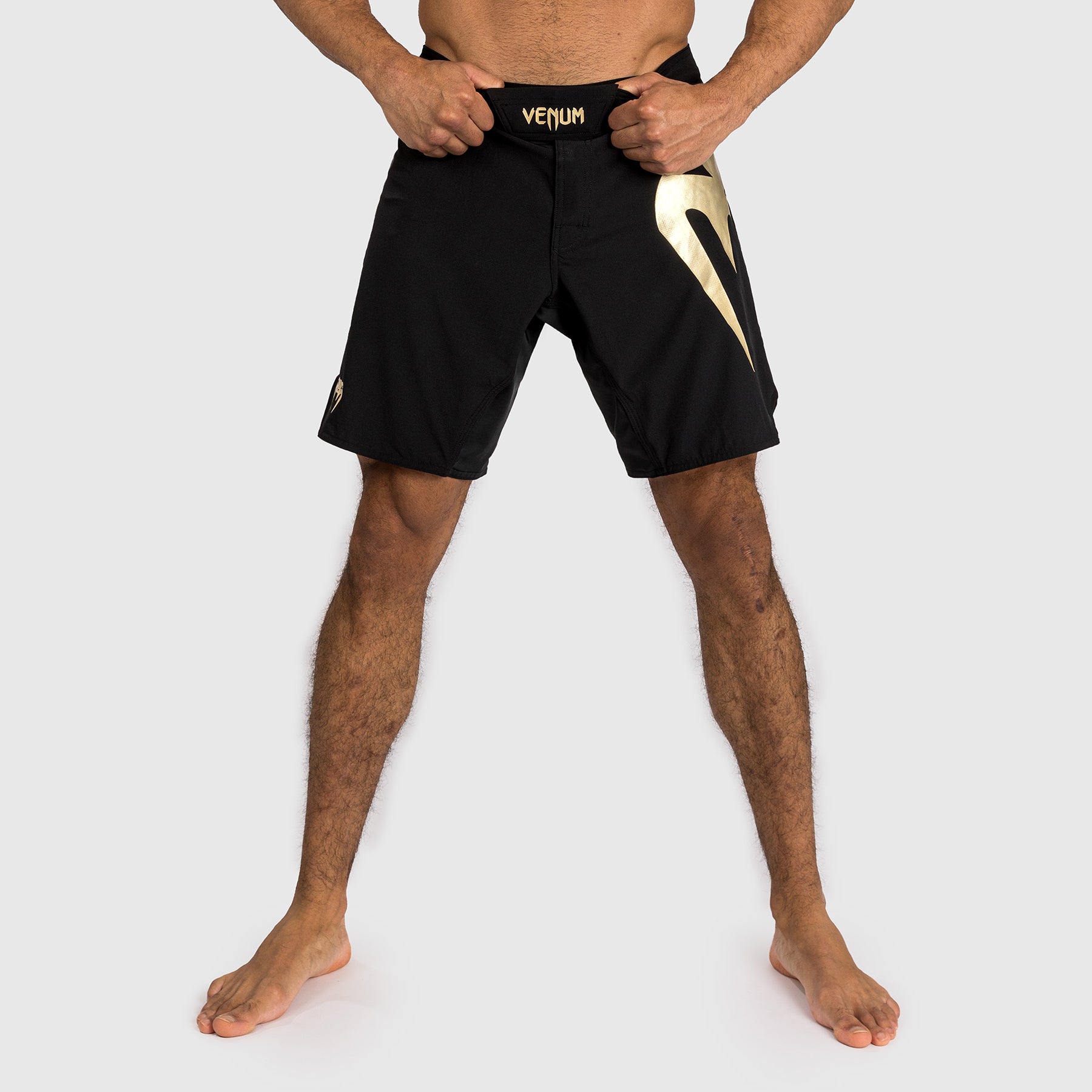 venum-light-5-0-fight-shorts-schwarz-gold image 3