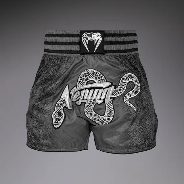 venum-amazonia-frauen-muay-thai-shorts-dunkelgrau image 1