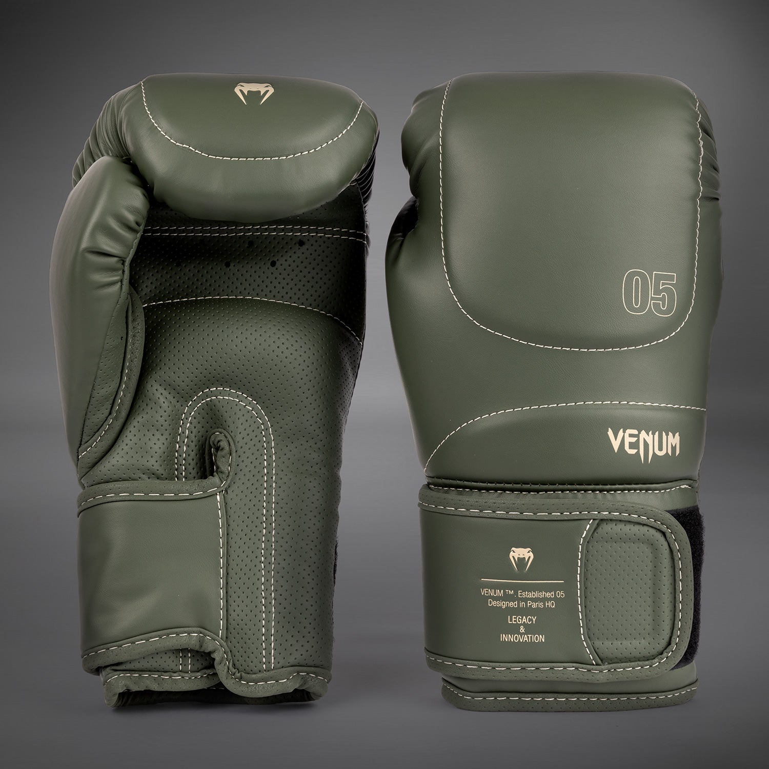 venum-impact-evo-boxhandschuhe-military-green image 2
