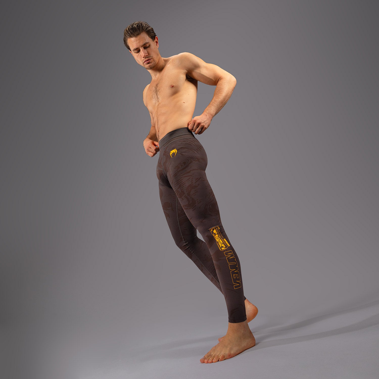 ufc-fusion-by-venum-fight-week-herren-performance-tight-erdiges-braun image 5