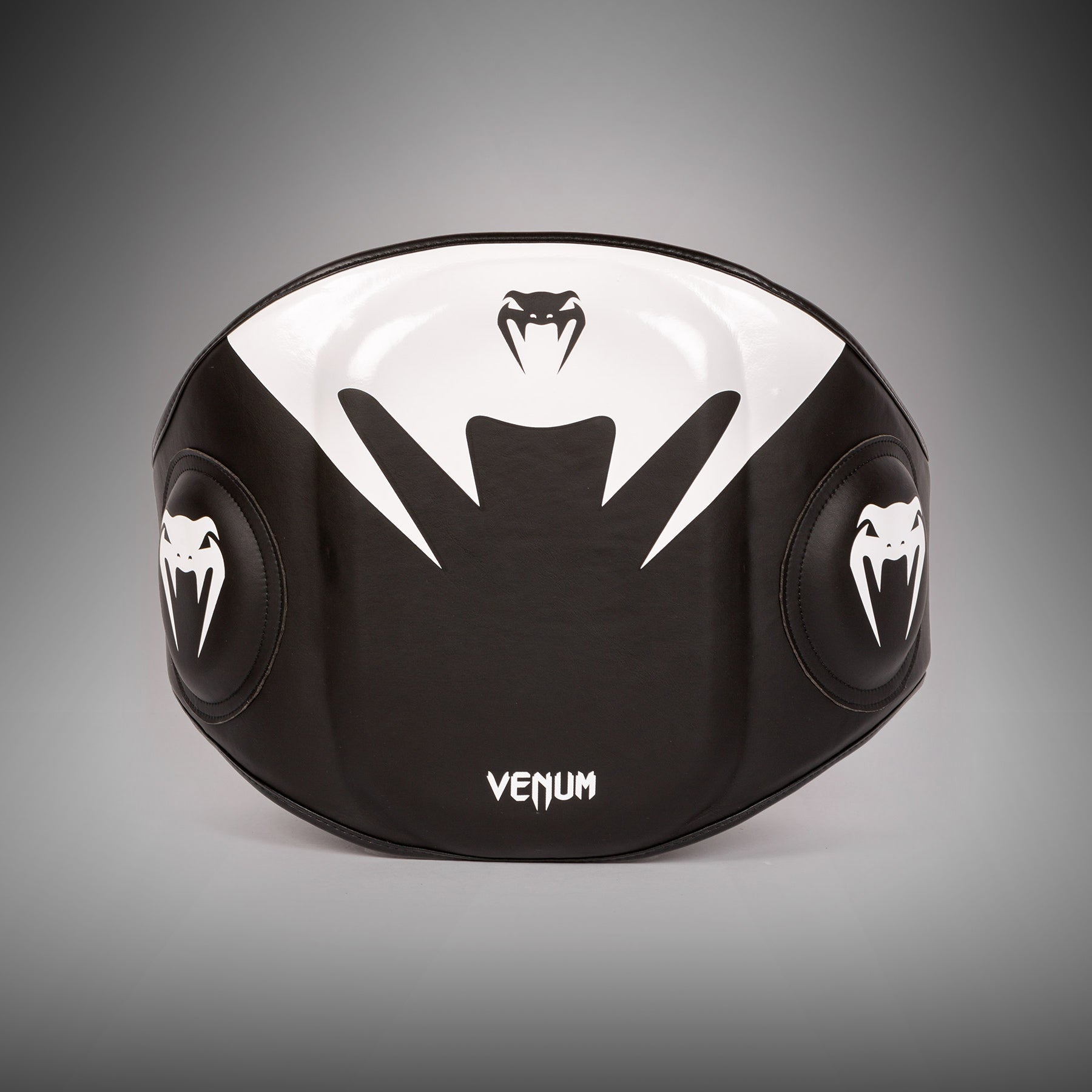venum-elite-coaching-pads-leder-mini-paar-schwarz-wei image 1