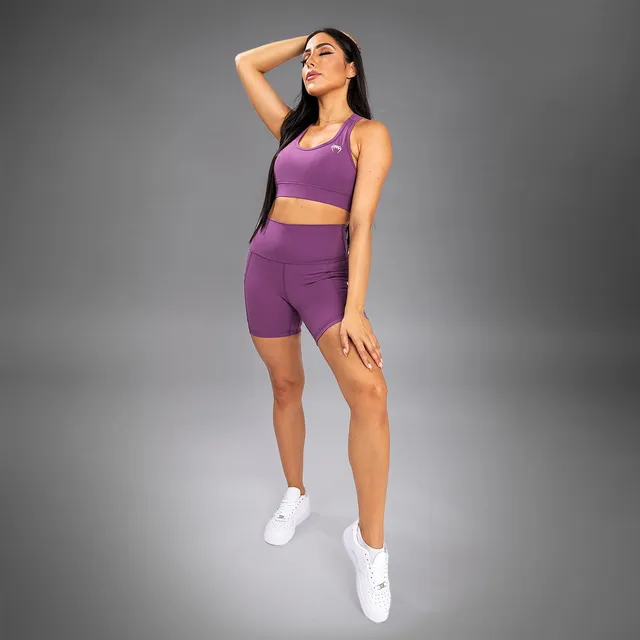 venum-essential-medium-impact-sport-bh-dunkle-orchidee-geb-rstetes-silber image 1