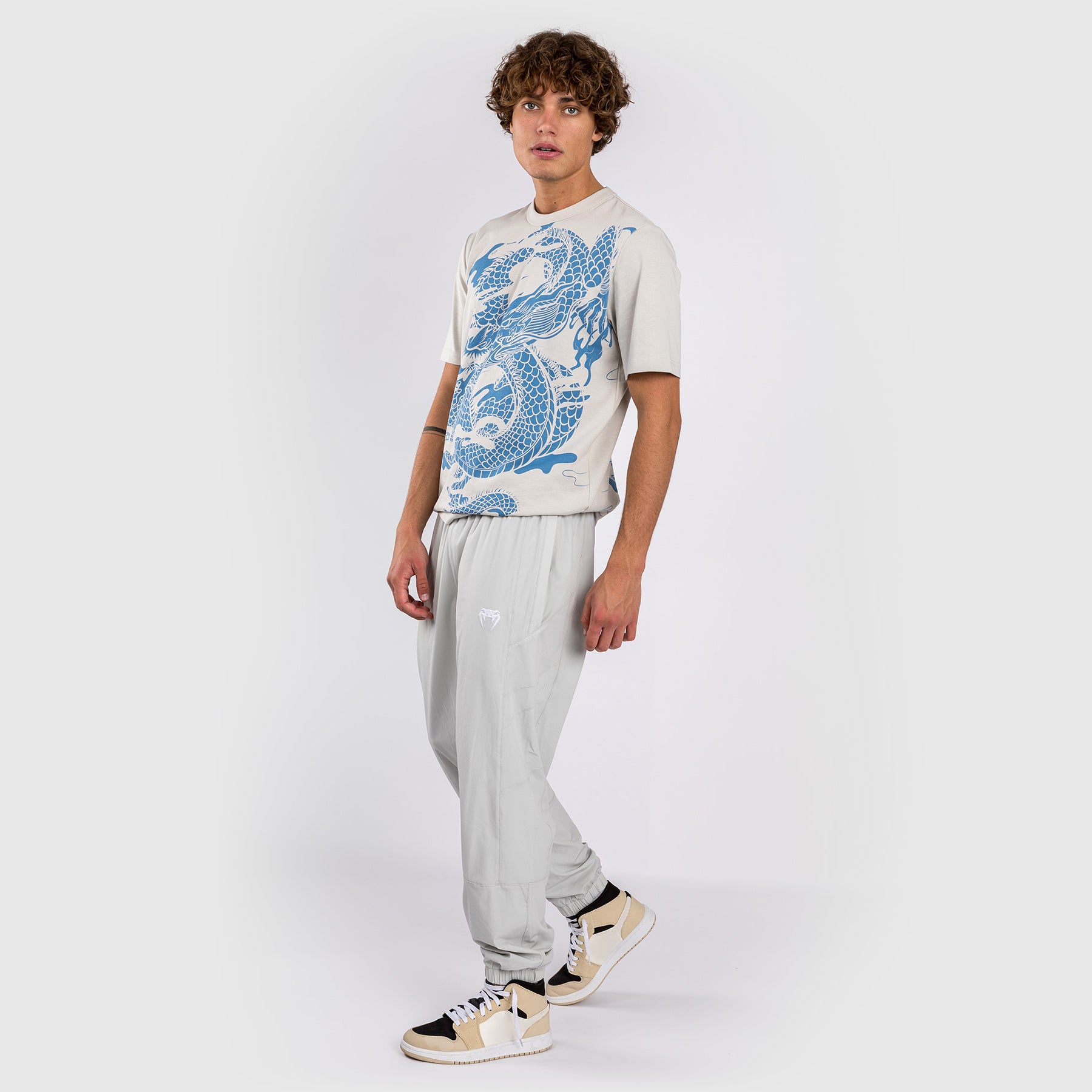 venum-dragon-s-flight-herren-t-shirt-misty-blue-schwarz image 3