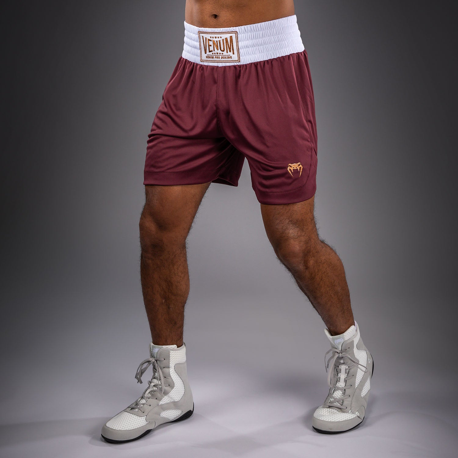 venum-classic-boxshorts-burgunder-f-r-herren image 2