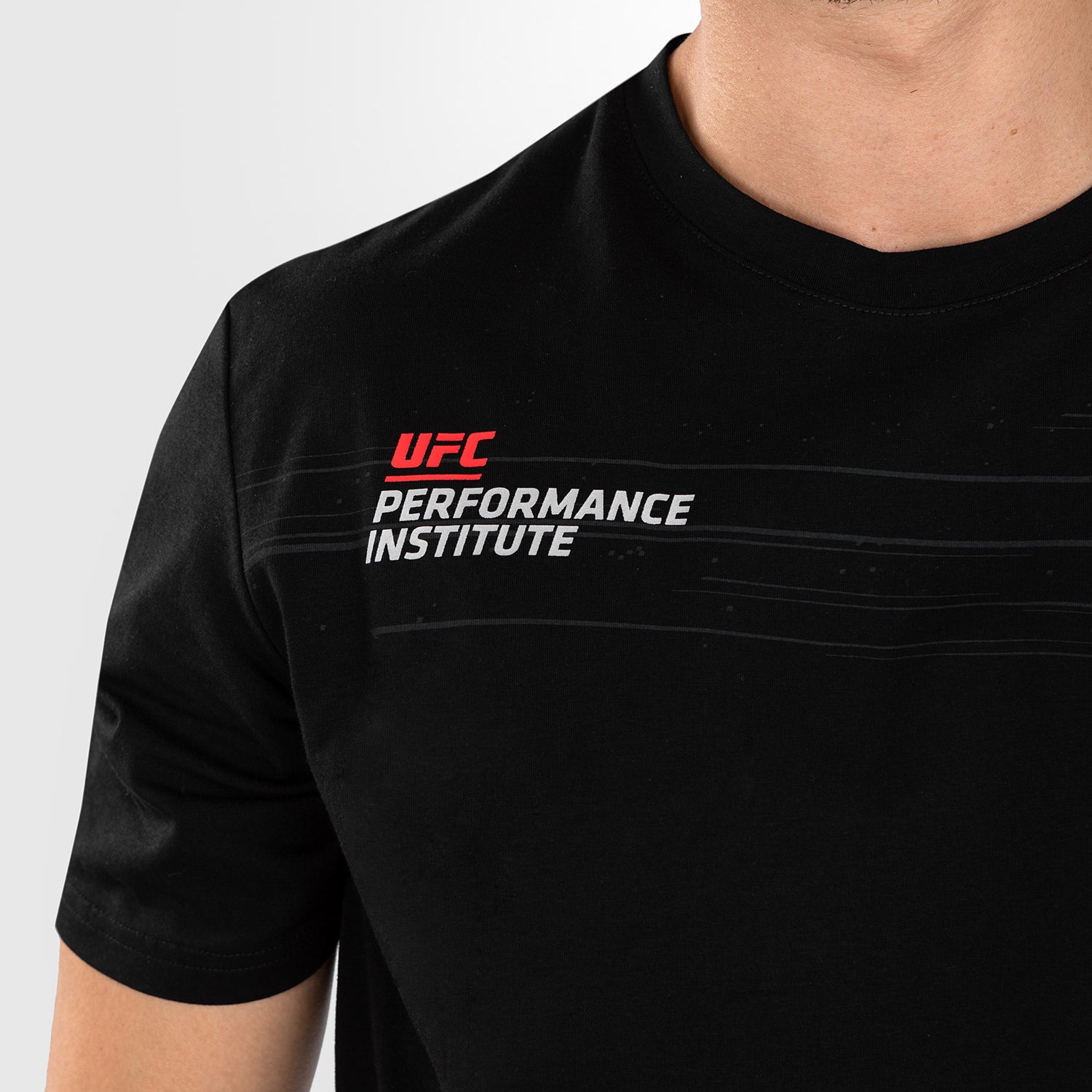 ufc-venum-performance-institute-2-0-herren-t-shirt-schwarz-rot image 4