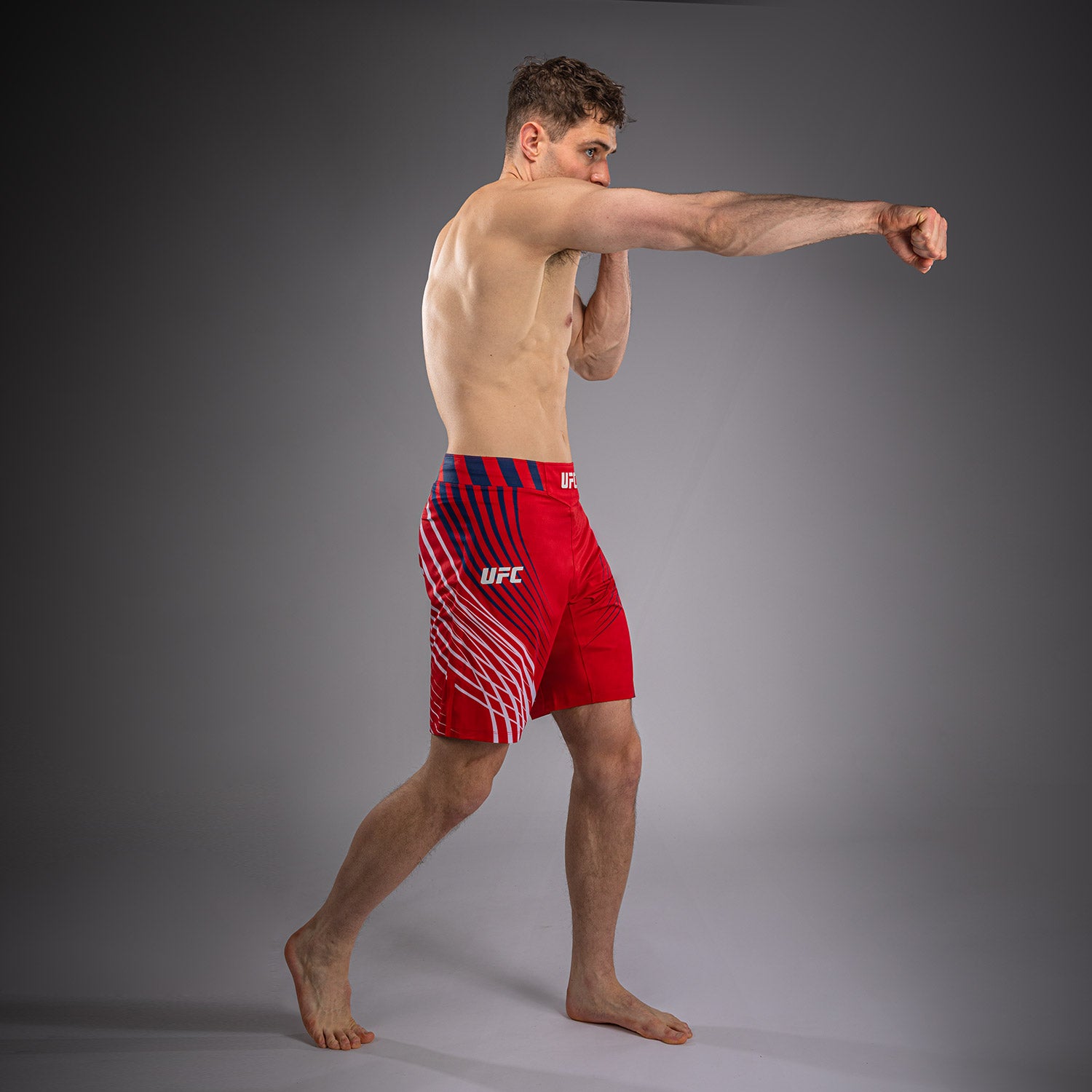 ufc-freedom-250-by-venum-authentic-fight-night-fight-shorts-long-fit-rot-herren image 6