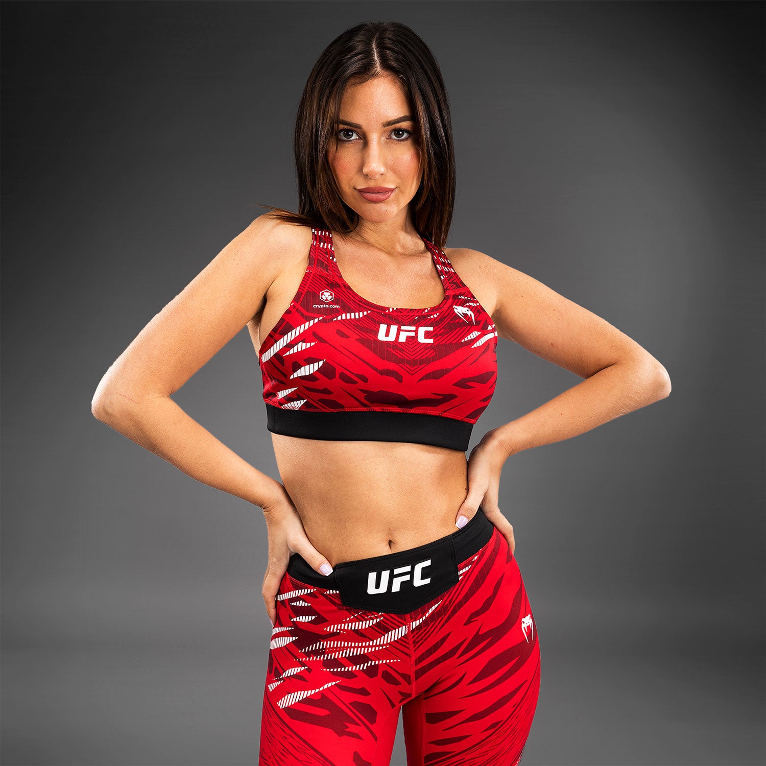 ufc-fusion-by-venum-authentic-fight-night-sport-bh-damen-rot image 1