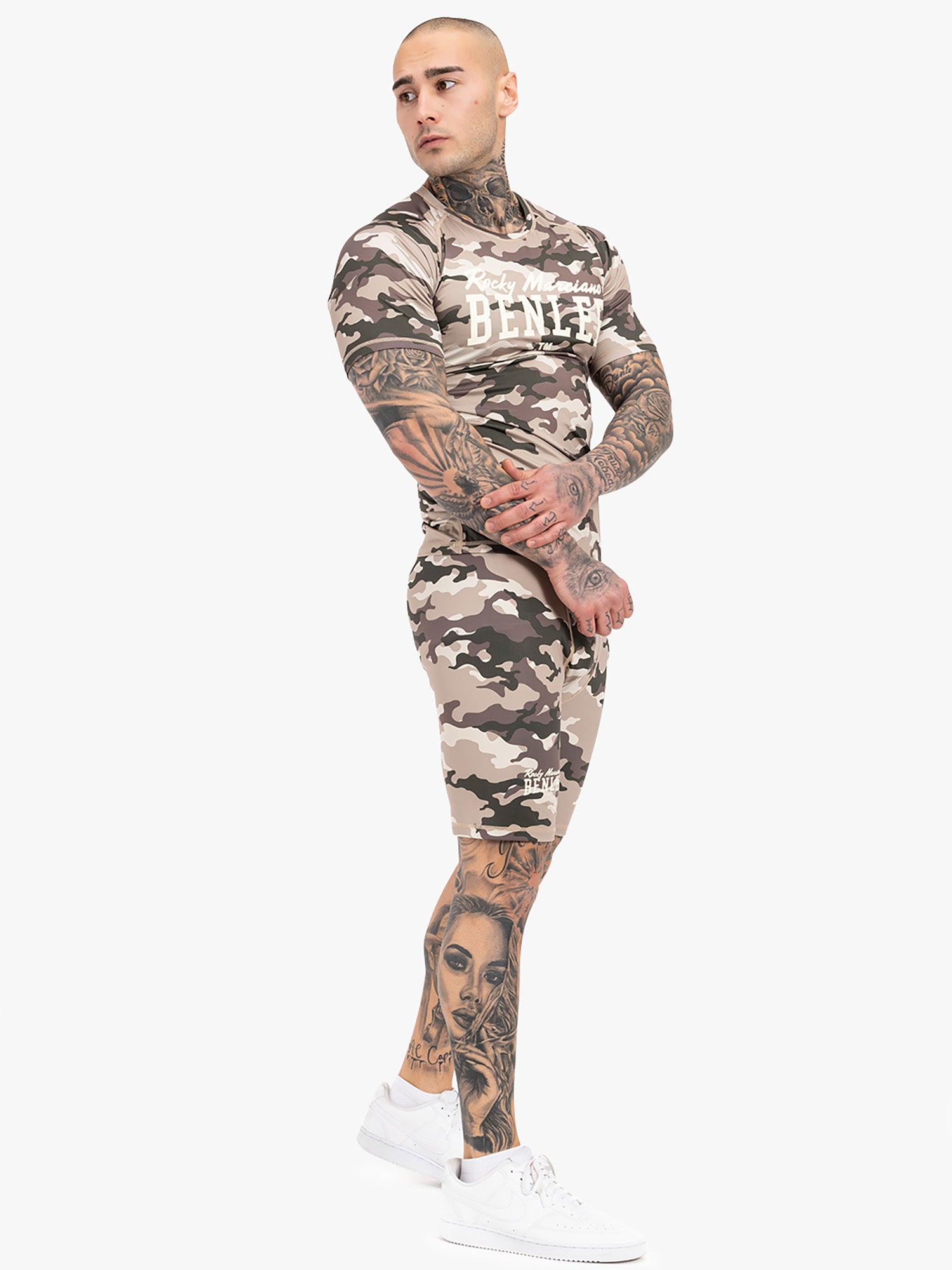 benlee-krinson-funktionsshorts-herren-military-look-trainingsshorts image 2