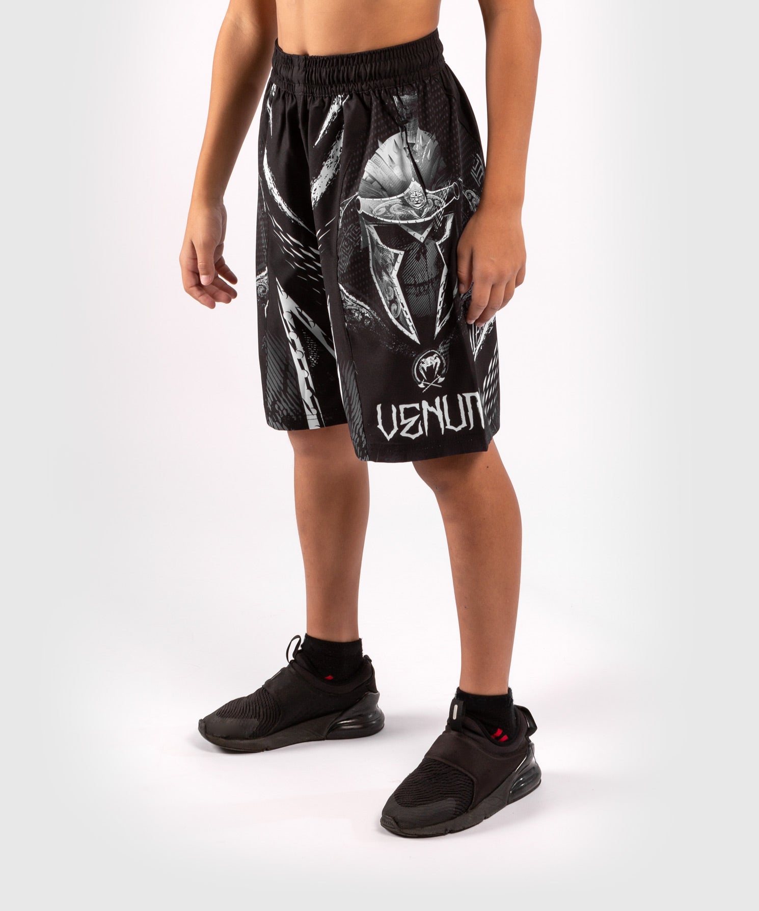 venum-gldtr-4-0-kinder-trainingsshorts-schwarz-wei image 3